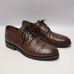 Frye Men\'s James Crepe lace Oxford shoes, 11.5 Frye Hudson Wingtip Oxford sz 10.5 D Brown Crepe Sole | eBay main image 4